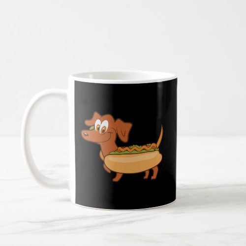 Dachshund Wiener Sausage Dog Sweater Men Woman Kid Coffee Mug
