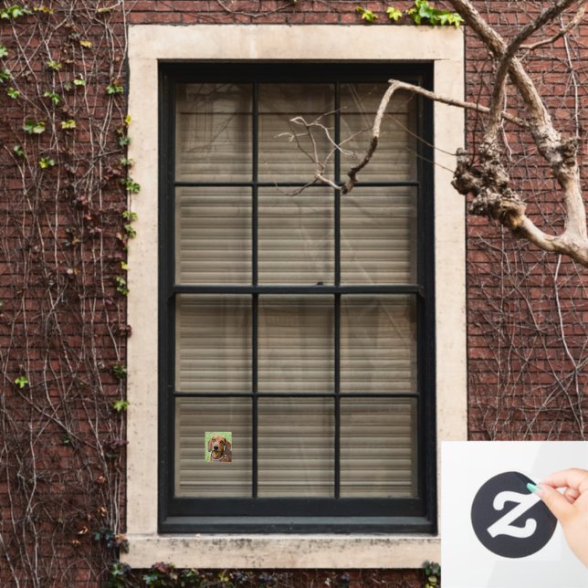 dachshund window cling (Home Window)