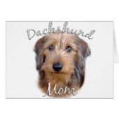 Dachshund (wirehaired) Mom 2 (Front Horizontal)