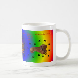 Dachshund World Peace Mug