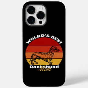 Dachshund - World's Best Dachshund Mom Case-Mate iPhone 14 Pro Max Case