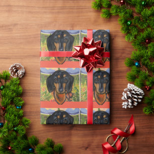DACHSHUND        WRAPPING PAPER