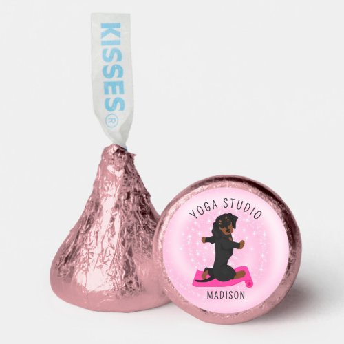 Dachshund Yoga Dog Hersheys Kisses