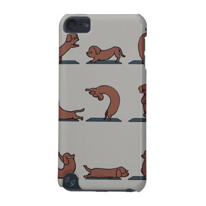 Dachshund Yoga iPod Touch (5th Generation) Cover