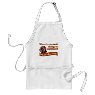 DACHSHUNDS ADULT APRON