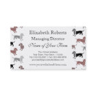 Dachshunds in Damask Cute Pattern