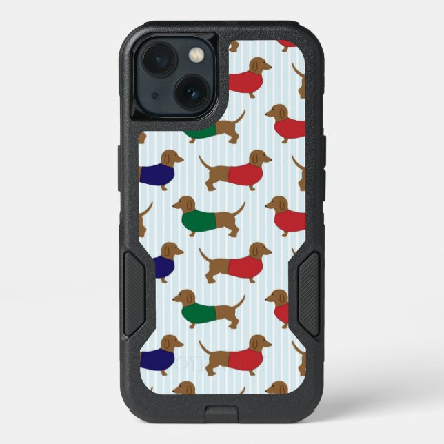 Dachshunds in Sweaters Otterbox Samsung Note 4 (Back)