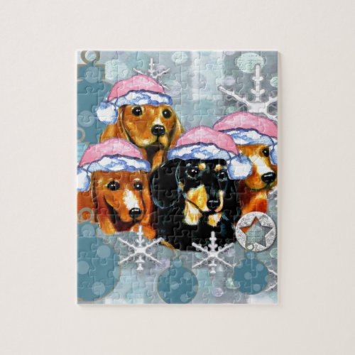 DACHSHUNDS JIGSAW PUZZLE