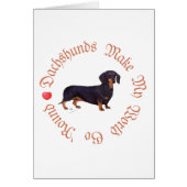 Dachshunds Make My World (Front)
