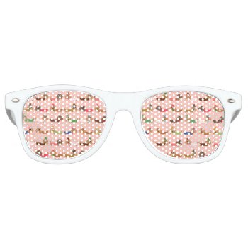 Dachshunds On Pink Retro Sunglasses by greatgear at Zazzle