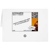 dachshunds' other talent cards (Back Horizontal)