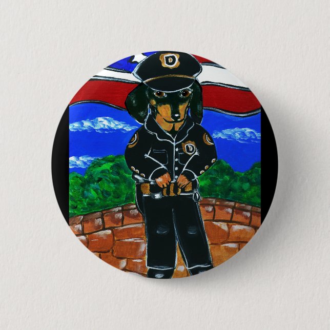 Dachshunds Pinback Button (Front)