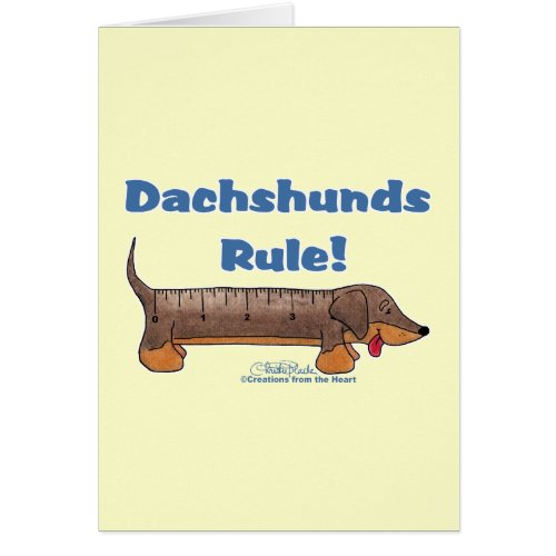 Dachshunds Rule