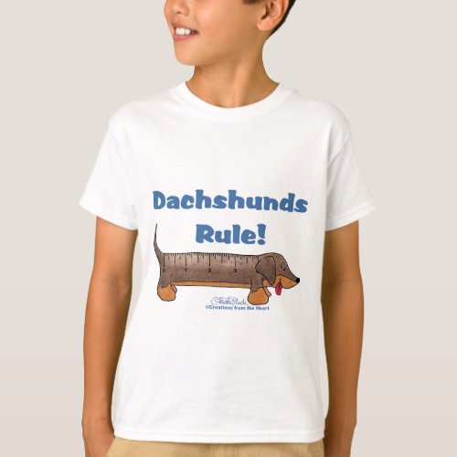 Dachshunds Rule T_Shirt