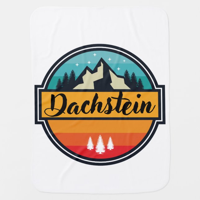 Dachstein Baby Blanket (Front)