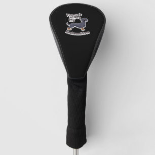 Dachsund Home Golf Head Cover