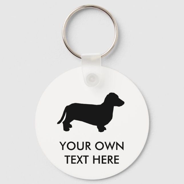 Dachsund Keychain (Front)