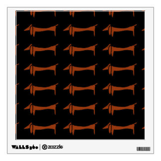 Dachunds Print Wall Decal