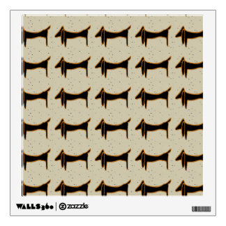 Dachunds Print Wall Sticker