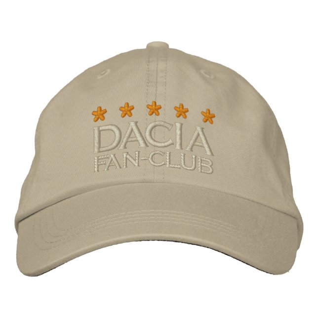 DACIA FAN-CLUB - 002 EMBROIDERED BASEBALL HAT (Front)