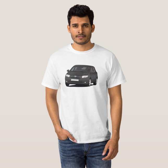 Dacia Sandero - black T-Shirt (Front Full)