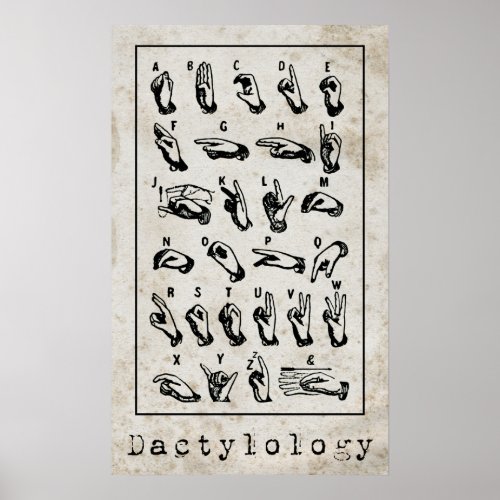 Dactylology Sign Language