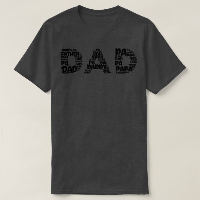 Dad 1 T-Shirt (Design Front)