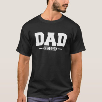 Dad 2022 Dad Established 2022 Mens T-Shirt