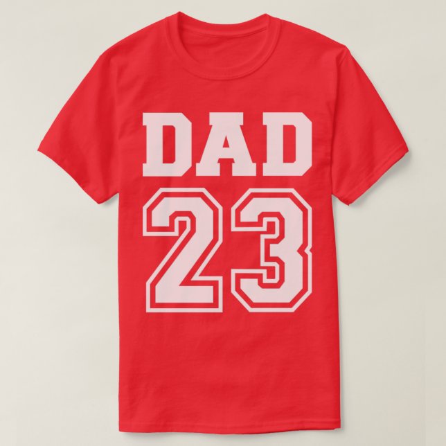 Dad 2023 for new daddy to be T-Shirt (Design Front)