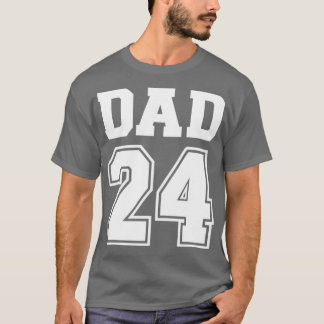 Dad 2024 for new daddy to be T-Shirt
