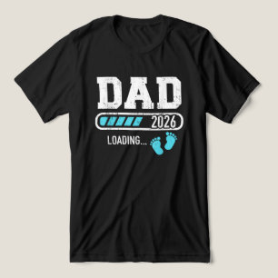 Dad 2026 Loading Soon To Be Dad 2026 Tri-Blend Shirt