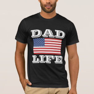 DAD 4TH JULY  PATRIOTIC T-SHIRTS