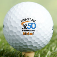 Dad 50th Birthday Gift Funny FORE-get Age
