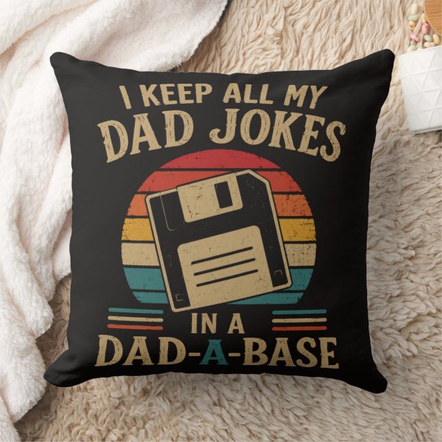 dad a base,dad joke,computer humor,database joke,f throw pillow (Blanket)