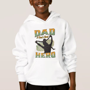 Dad A Son's First Hero Hoodie