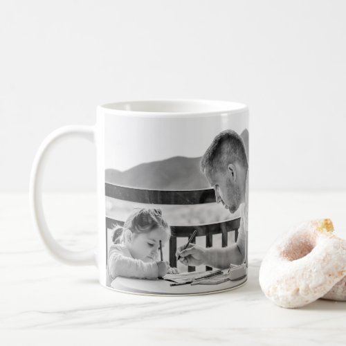 Dad Add Your Own Photo Custom Coffee Mug