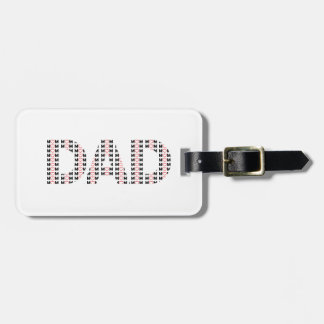 Dad also Mom Luggage Tag