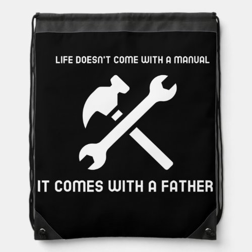 Dad and Fathers Tool Gift  Drawstring Bag