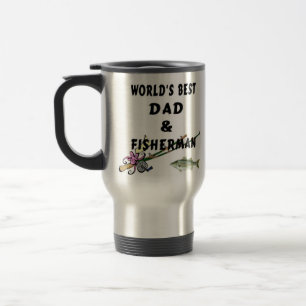 Dad And Fisherman Travel Mug