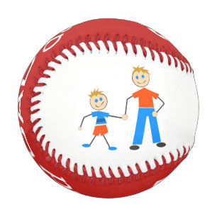 Dad and Son Baseball