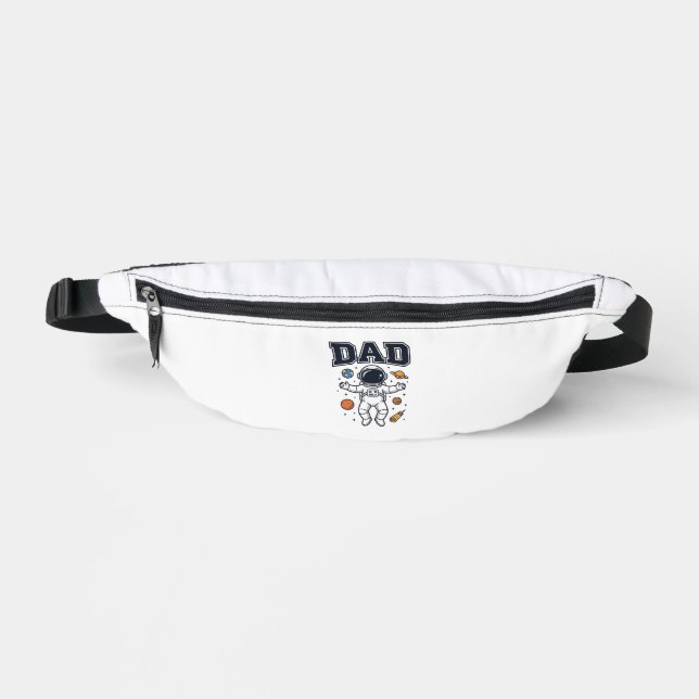 Dad Astronaut Space Vector Shirt Design_1 Fanny Pack (Front)