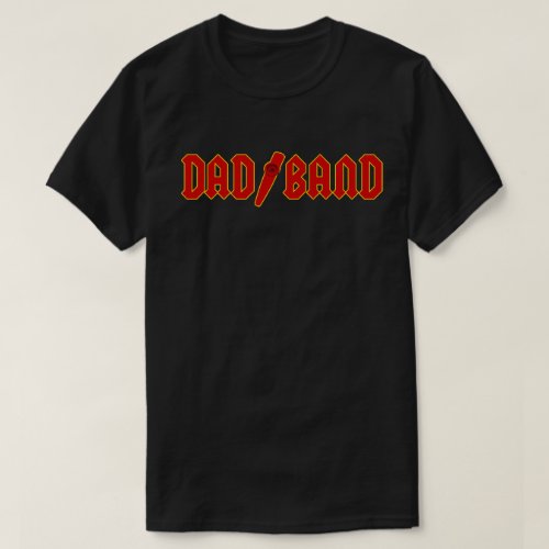 Dad Band _ Red Logo T_Shirt