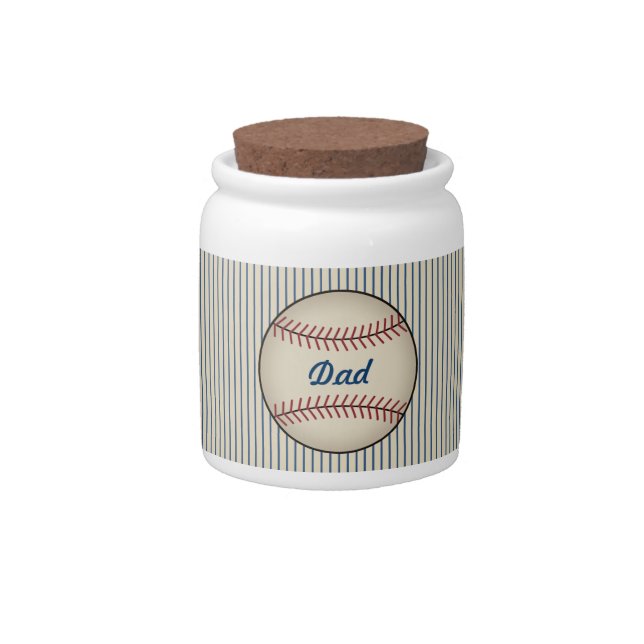 Dad Baseball Jar (Front)