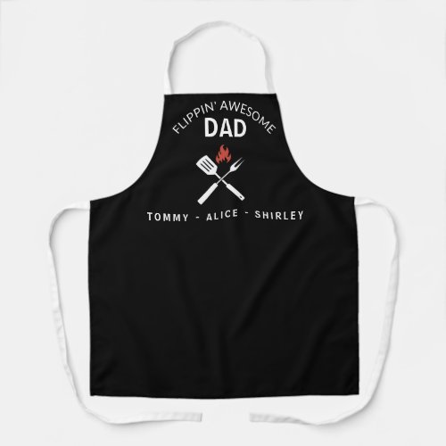 DAD BBQ apron fathers day gift