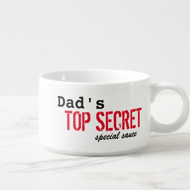 Dad BBQ Top Secret Sauce Bowl (Left)