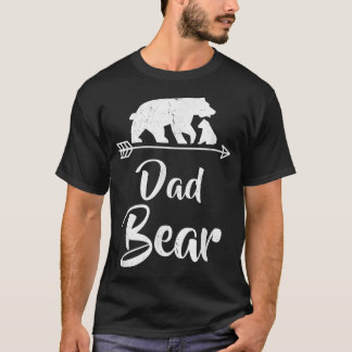 Dad Bear Matching Family Christmas Costume T-Shirt