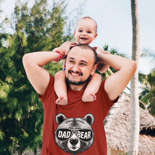 Dad Bear Sunglass Dad Bear Shirt