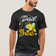 Dad Bee Father Matching Family First Bee Day T-Shirt