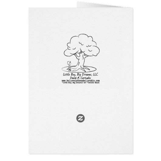 Dad Believes in Possibilities (Back)