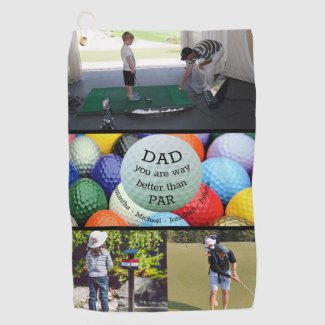 Dad better than Par Personalized Photo Collage  Go